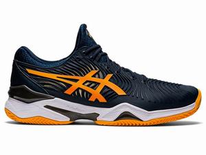 Asics COURT FF 2 CLAY Tennisschoenen Heren Blauw | 803-PQVDMO