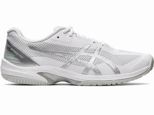 Asics Court Speed FF Tennisschoenen Heren Wit Zilver | 093-XDQLUY