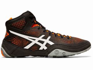 Asics DAN GABLE EVO 2 Worstelschoenen Heren Zwart Oranje Bruin | 275-FULVHC