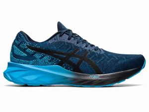 Asics DYNABLAST Hardloopschoenen Heren Zwart Blauw | 517-VFJMHZ