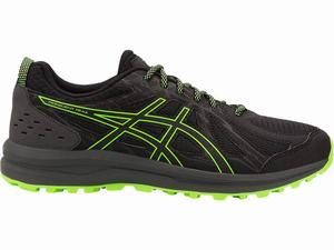 Asics Frequent Trail Hardloopschoenen Heren Zwart Groen | 892-KXIDMY