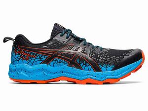 Asics FujiTrabuco Lyte Hockeyschoenen Heren Zwart Lichtturquoise | 147-HYRGCQ