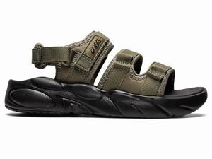 Asics GEL-BONDAL Sandalen Heren Zwart Groen | 321-TFAHYR