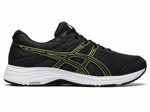 Asics GEL-CONTEND 6 Hardloopschoenen Heren Grijs Lichtgroen | 298-VBCXYM