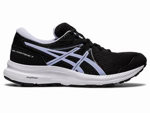 Asics GEL-CONTEND 7 (D) Hardloopschoenen Dames Zwart | 538-YRZVXP