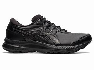 Asics GEL-CONTEND WALKER (D) Sneakers Dames Zwart | 653-GFJDLM