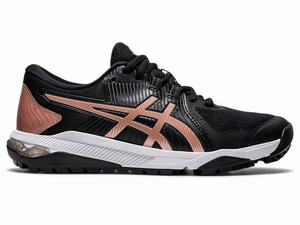 Asics GEL-COURSE GLIDE Golfschoenen Dames Zwart Roze Goud | 423-GKEWSQ