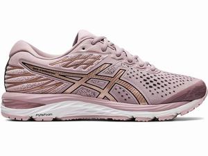 Asics GEL-CUMULUS 21 Hardloopschoenen Dames Roze Goud | 527-ISWQPZ