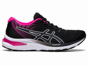Asics GEL-CUMULUS 22 Hardloopschoenen Dames Zwart Roze | 043-GXPHWE