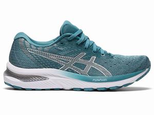 Asics GEL-CUMULUS 22 Hardloopschoenen Dames Wit Blauw | 712-WKAECP