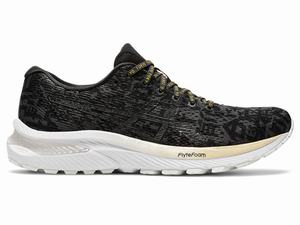 Asics GEL-CUMULUS 22 Hardloopschoenen Dames Zwart Grijs | 870-NSIZYV