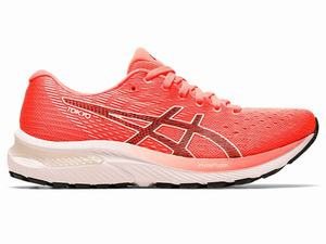 Asics GEL-CUMULUS 22 Hardloopschoenen Dames Oranje Zwart Rood | 873-IDABCE