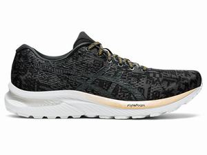 Asics GEL-CUMULUS 22 Hardloopschoenen Heren Zwart Grijs | 371-TUFVYW