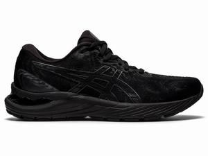 Asics GEL-CUMULUS 23 Hardloopschoenen Dames Zwart Grijs | 318-RANUCK