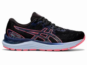 Asics GEL-CUMULUS 23 Hardloopschoenen Dames Zwart Koraal | 824-HMZLWN