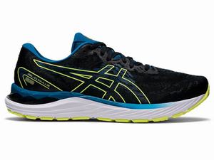 Asics GEL-CUMULUS 23 Hardloopschoenen Heren Zwart Geel | 704-CAISNR