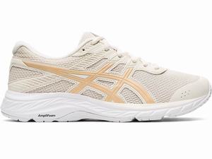 Asics GEL-Contend 6 Twist Hardloopschoenen Dames Beige Goud | 628-UAJFPB