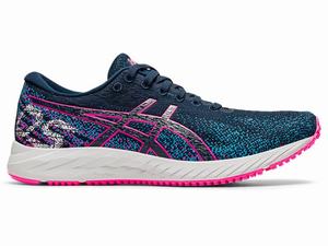 Asics GEL-DS TRAINER 26 Hardloopschoenen Dames Blauw Roze | 984-QLDVUX