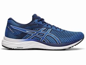 Asics GEL-EXCITE 6 Twist Hardloopschoenen Heren Blauw Wit | 653-WEIZND