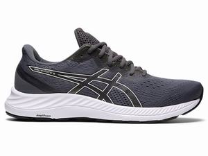 Asics GEL-EXCITE 8 (4E) Hardloopschoenen Heren Wit Grijs | 827-DOKJUB
