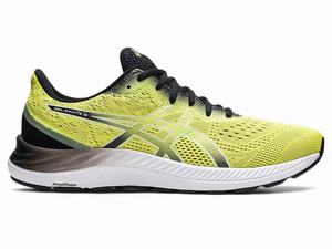 Asics GEL-EXCITE 8 Hardloopschoenen Heren Wit Geel | 372-BXECWF