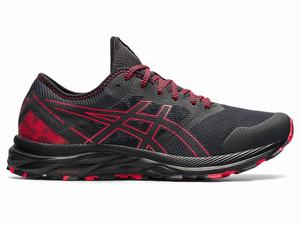 Asics GEL-EXCITE TRAIL Hardloopschoenen Heren Grijs Rood | 560-FZIASW