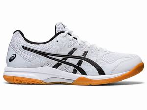 Asics GEL-FURTHERUP Volleybalschoenen Heren Zwart Wit | 205-UPNIAE