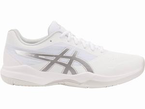 Asics GEL-GAME 7 Tennisschoenen Heren Wit Zilver | 318-RUWIXA