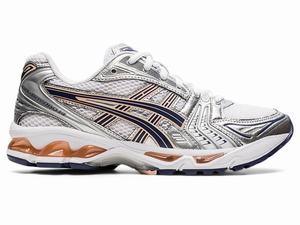 Asics GEL-KAYANO 14 Sneakers Dames Wit Blauw | 497-WUHYKO