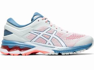 Asics GEL-KAYANO 26 (D) Hardloopschoenen Dames Wit | 372-ECHVAB