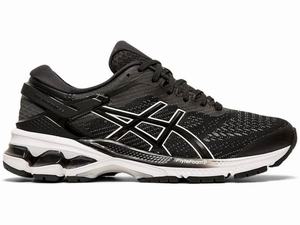 Asics GEL-KAYANO 26 Hardloopschoenen Dames Zwart Wit | 813-DJVRPK