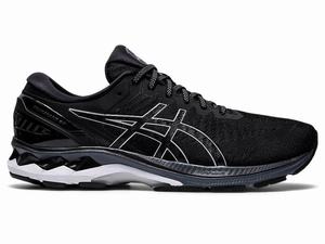 Asics GEL-KAYANO 27 (4E) Hardloopschoenen Heren Zwart Zilver | 983-WUGDVY