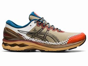 Asics GEL-KAYANO 27 DE Sneakers Heren Groen Bruin | 683-ISYGLE