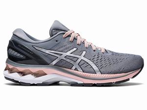 Asics GEL-KAYANO 27 (D) Hardloopschoenen Dames Zilver | 137-GLSKXF
