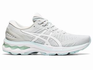 Asics GEL-KAYANO 27 Hardloopschoenen Dames Wit Grijs | 370-KCOHLZ