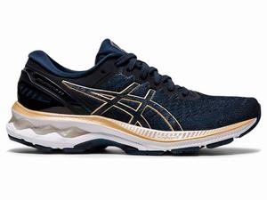 Asics GEL-KAYANO 27 Hardloopschoenen Dames Blauw | 470-CEBXDZ