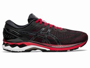 Asics GEL-KAYANO 27 Hardloopschoenen Heren Zwart Rood | 218-LNSKUH