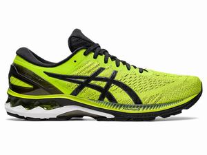 Asics GEL-KAYANO 27 Hardloopschoenen Heren Lichtgroen Zwart | 241-OSYERU