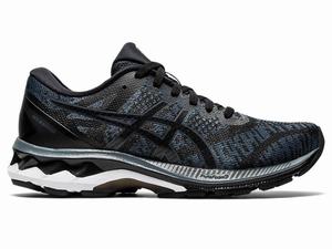 Asics GEL-KAYANO 27 MK Hardloopschoenen Dames Zwart Grijs | 297-FJZGBS