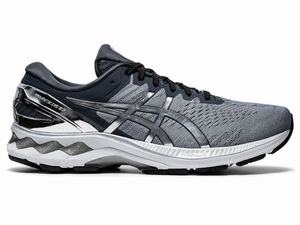 Asics GEL-KAYANO 27 PLATINUM Hardloopschoenen Heren Zilver | 809-JCSFWU