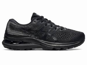 Asics GEL-KAYANO 28 (D) Hardloopschoenen Dames Zwart Grijs | 386-CRJDGK