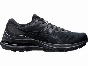 Asics GEL-KAYANO 28 Hardloopschoenen Dames Zwart Grijs | 651-XIPUCK
