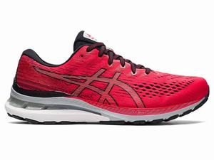 Asics GEL-KAYANO 28 Hardloopschoenen Heren Zwart Rood | 038-LBRYQG