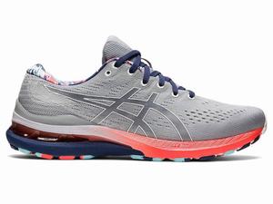 Asics GEL-KAYANO 28 Hardloopschoenen Heren Grijs Blauw | 471-HRJKBN