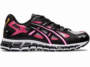 Asics GEL-KAYANO 5 360 Sneakers Dames Zwart Roze | 508-HQXVZG