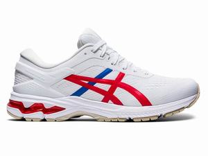 Asics GEL-Kayano 26 Retro Tokyo Hardloopschoenen Dames Wit Rood | 014-IWTBXH