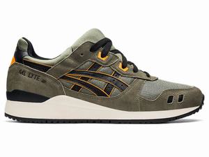 Asics GEL-LYTE III OG Sneakers Dames Zwart Groen | 984-VHCSYO