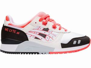 Asics GEL-LYTE III Sneakers Dames Wit Koraal | 549-ISMTAQ