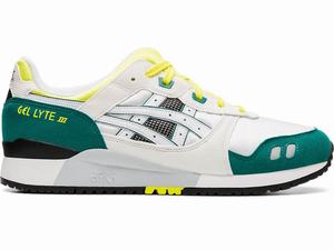Asics GEL-LYTE III Sneakers Heren Wit Geel | 536-JOALCB