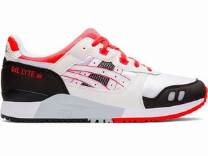 Asics GEL-LYTE III Sneakers Heren Wit Koraal | 758-AVEDGW